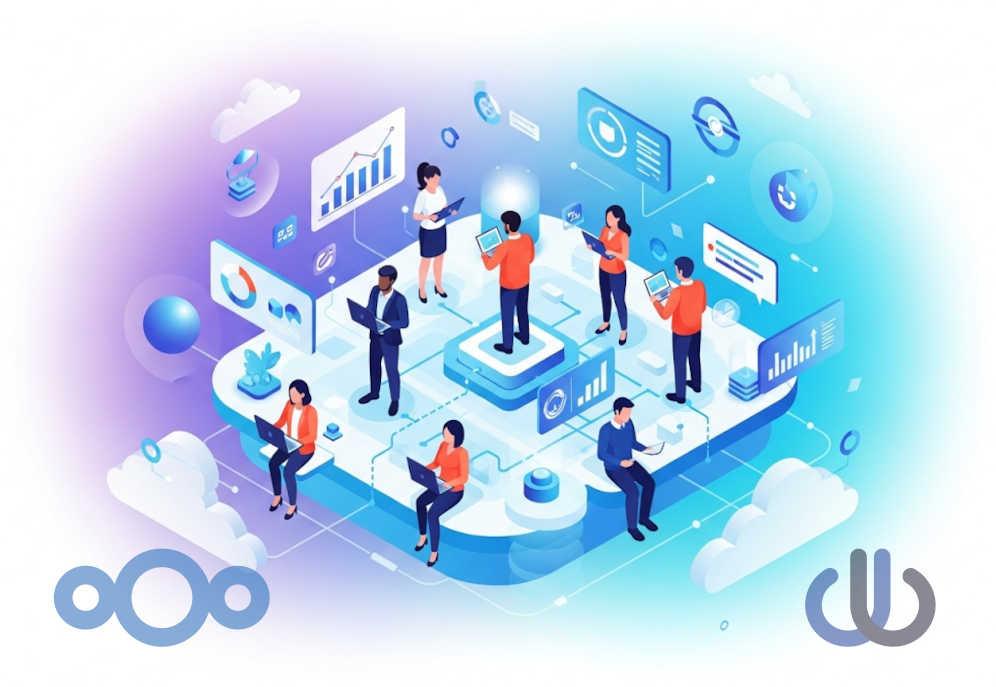 Nextcloud banda a nuvem para grupos e colaboradores